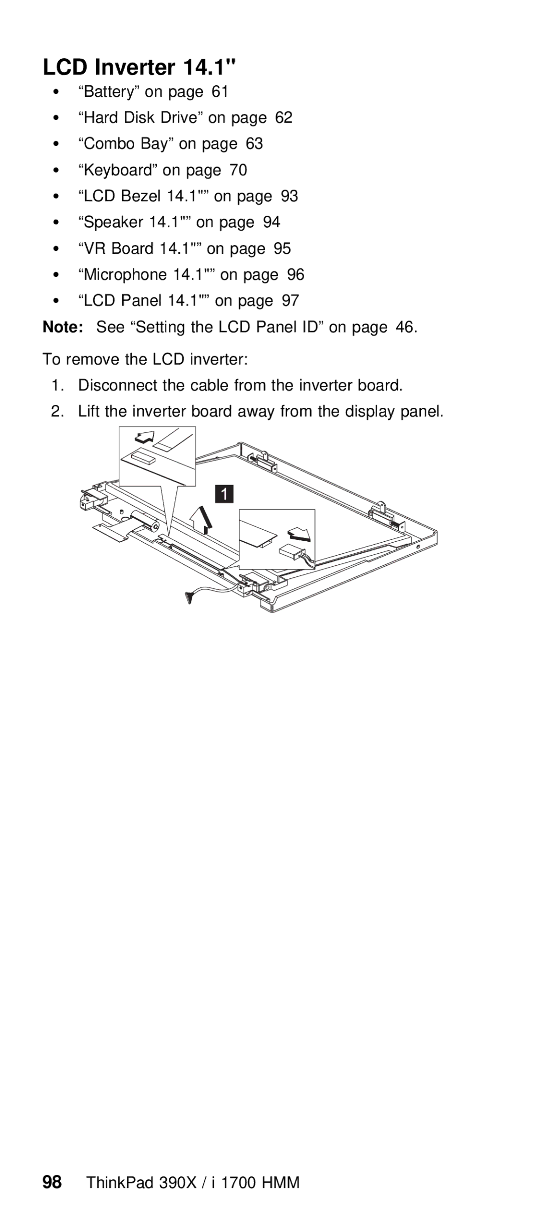 IBM I 1700 manual Inverter 