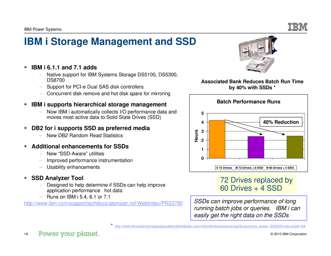 IBM I 7.1 manual IBM i Storage Management and SSD 