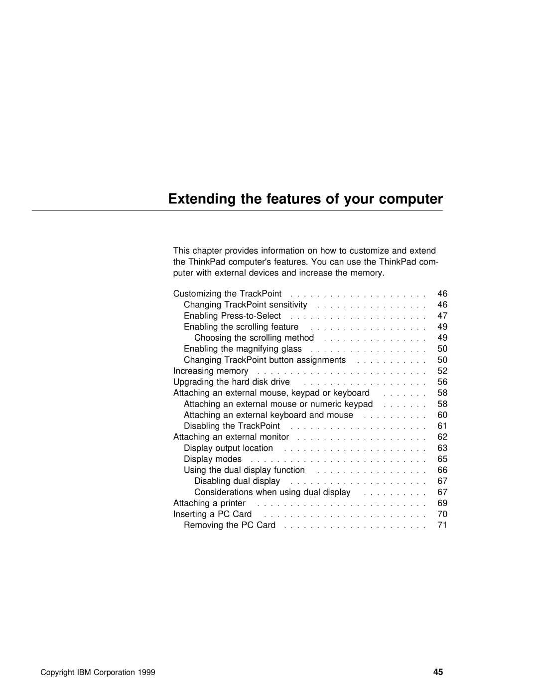 IBM i Series 1300, i Series 1200 manual Extending the features of your computer 