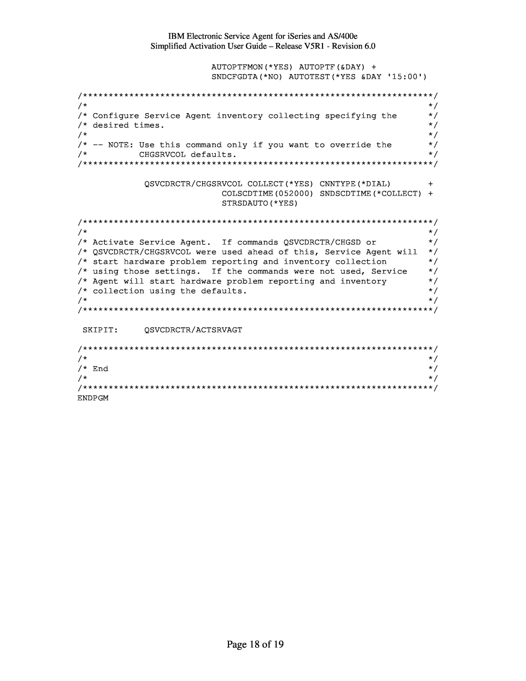 IBM iSeries, V5R1, PTF SF67624 manual Page 18 of 