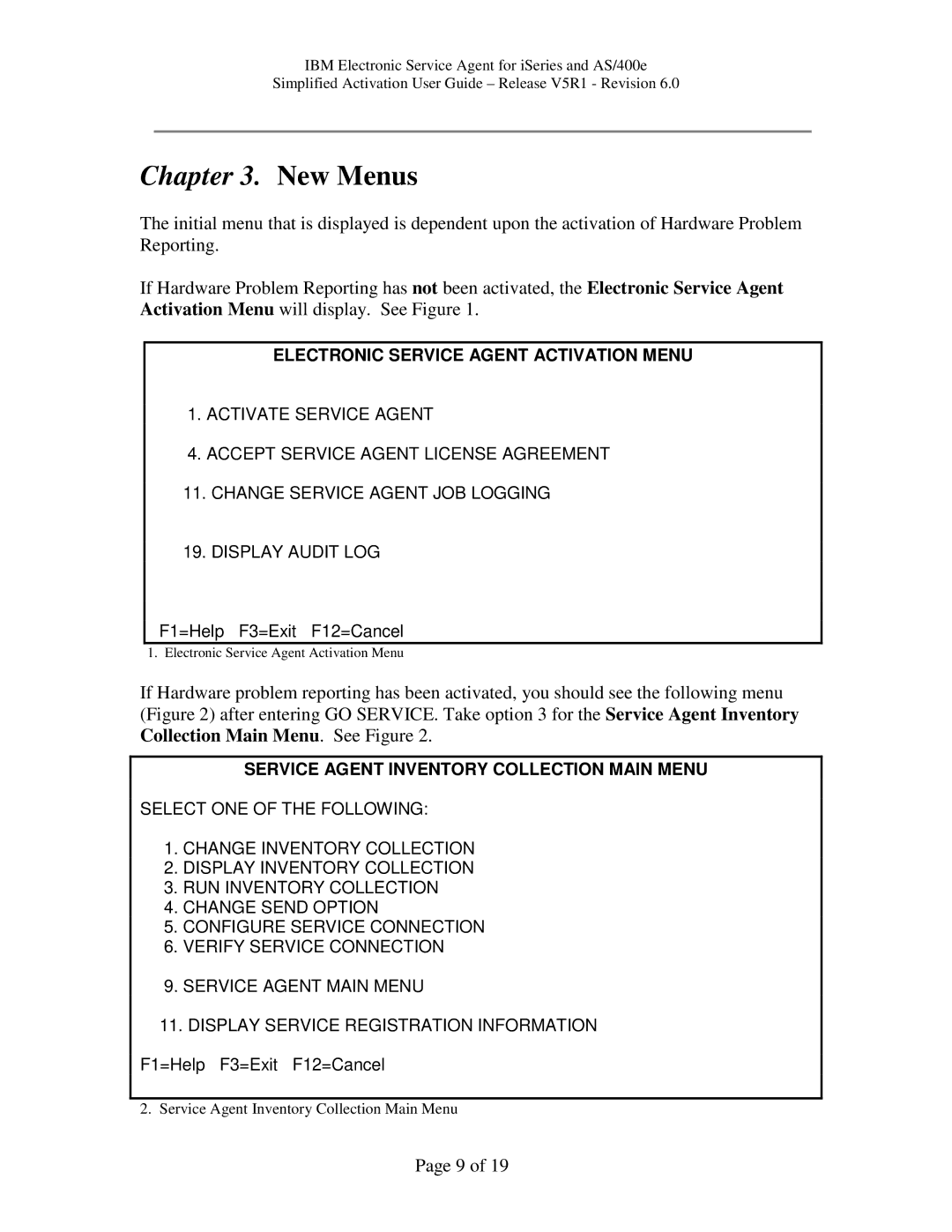 IBM iSeries, V5R1, PTF SF67624 manual New Menus 