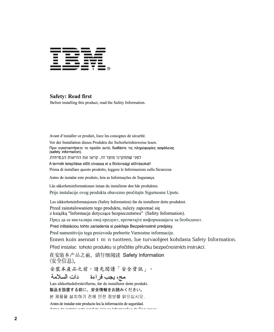 IBM L150 manual 