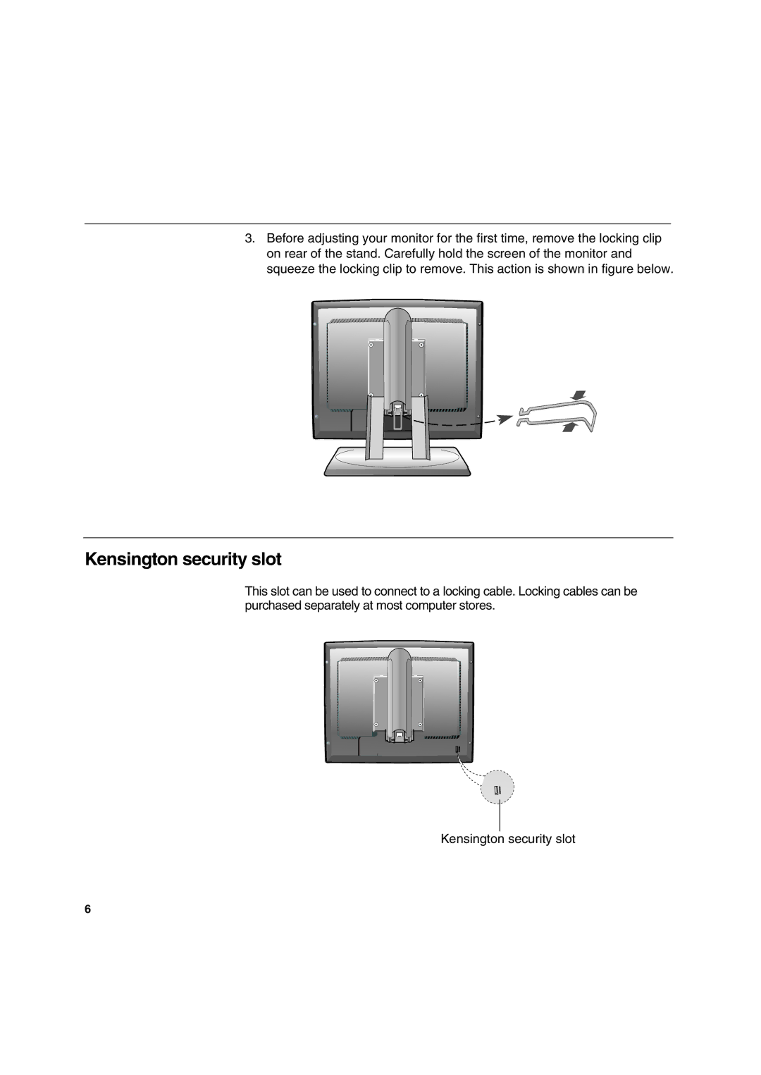 IBM L200p manual Kensington security slot 