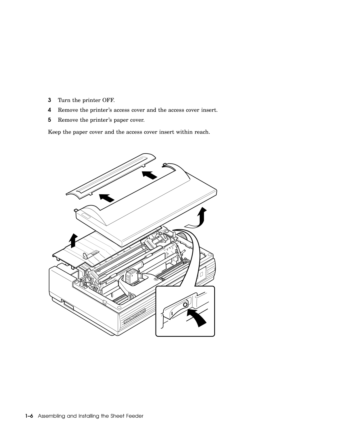 IBM LA75P manual Assembling and Installing the Sheet Feeder 