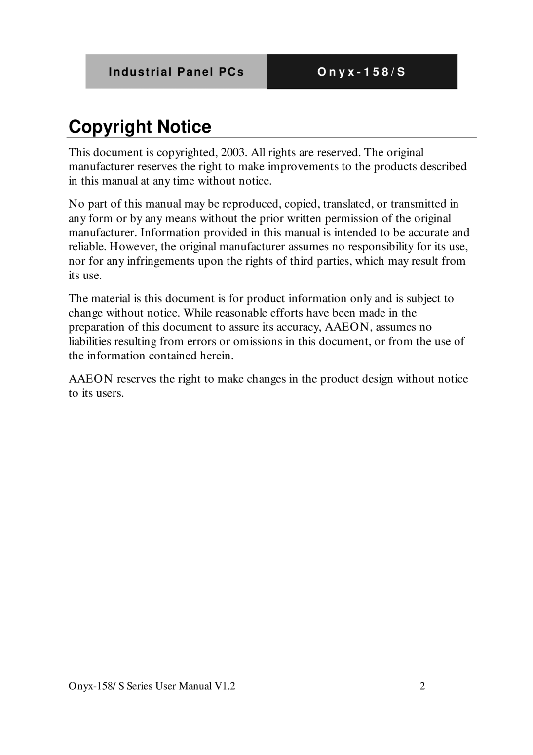 IBM LCD PC user manual Copyright Notice 