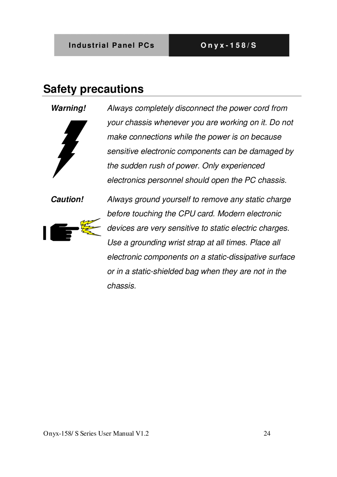 IBM LCD PC user manual Safety precautions 