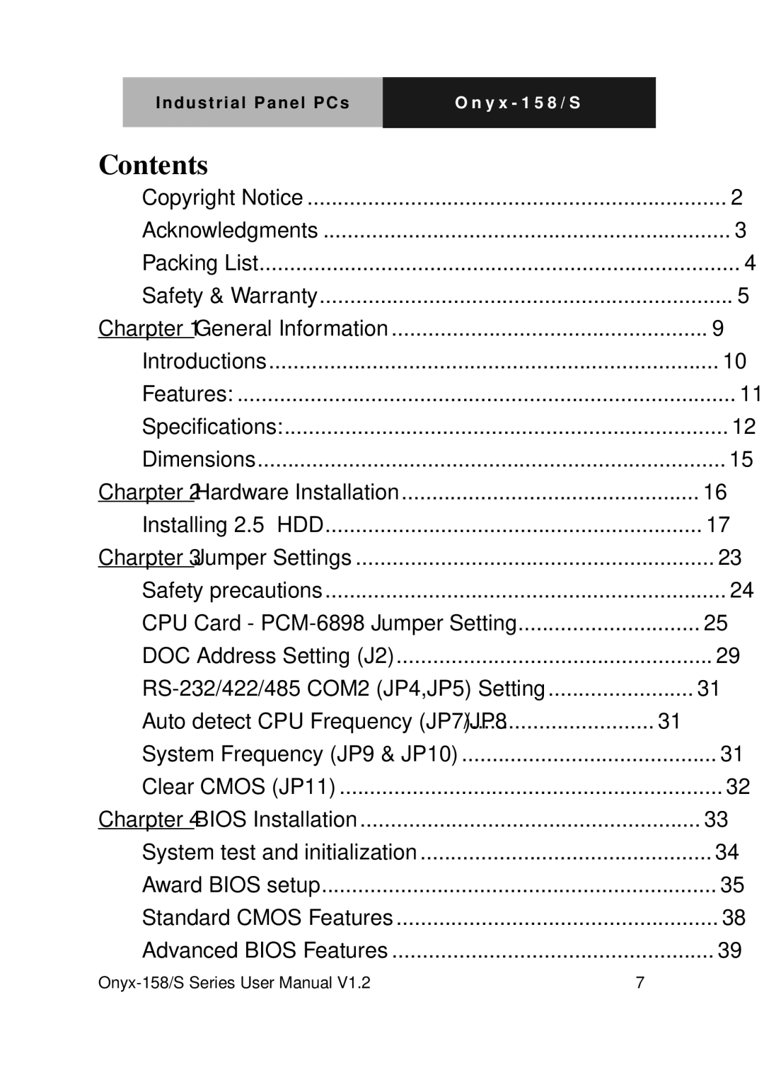 IBM LCD PC user manual Contents 