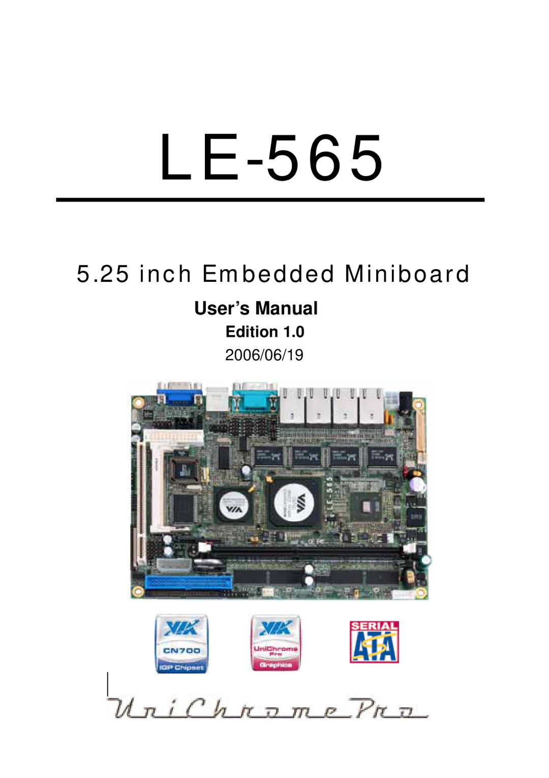 IBM LE-565 user manual User’s Manual, Edition 