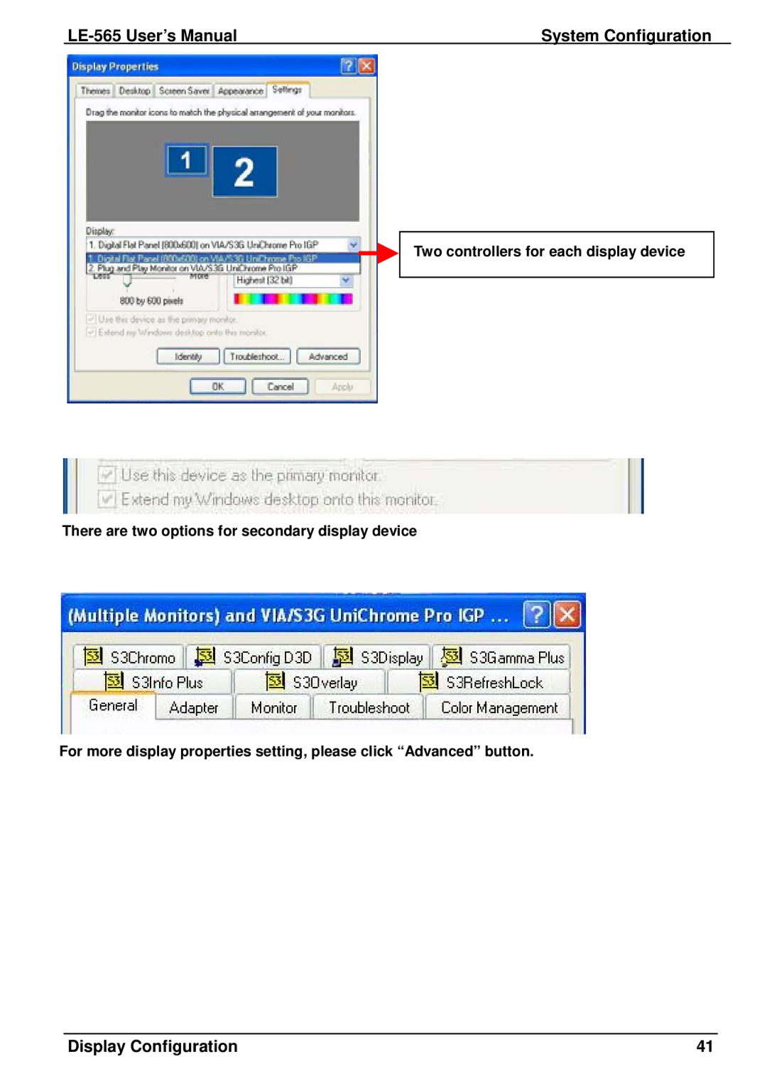 IBM user manual LE-565 User’s Manual System Configuration 