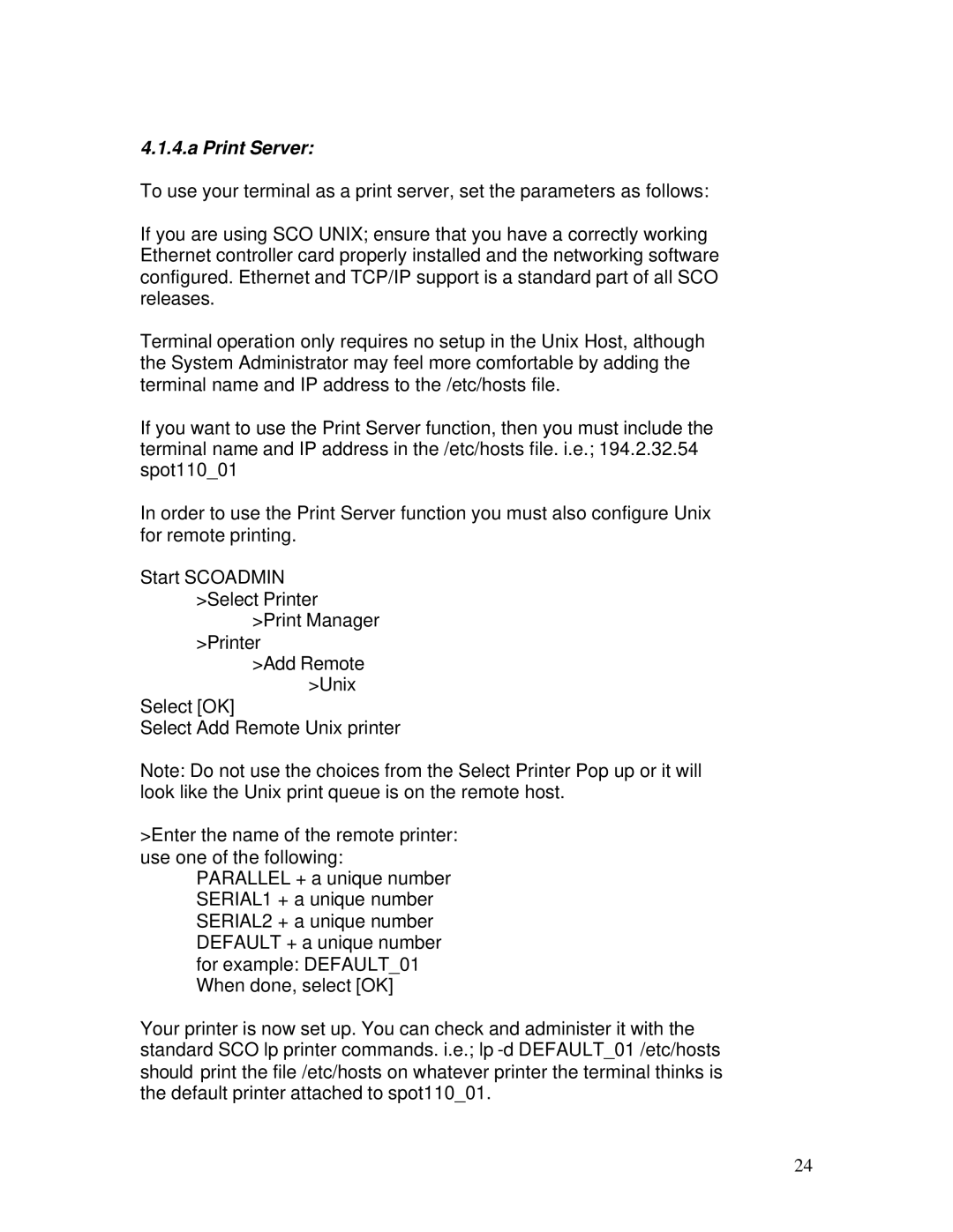 IBM M110 manual Print Server 