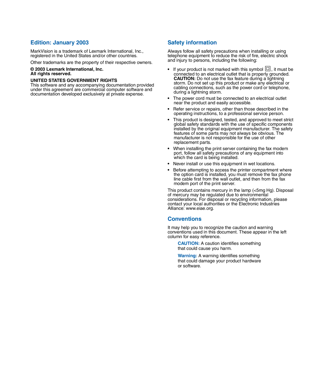 IBM M22 MFP manual Edition January 