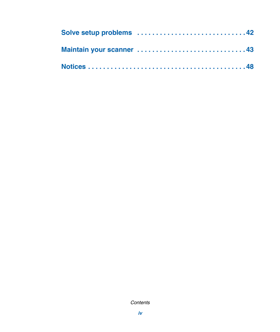 IBM M22 MFP manual Solve setup problems Maintain your scanner Notices 