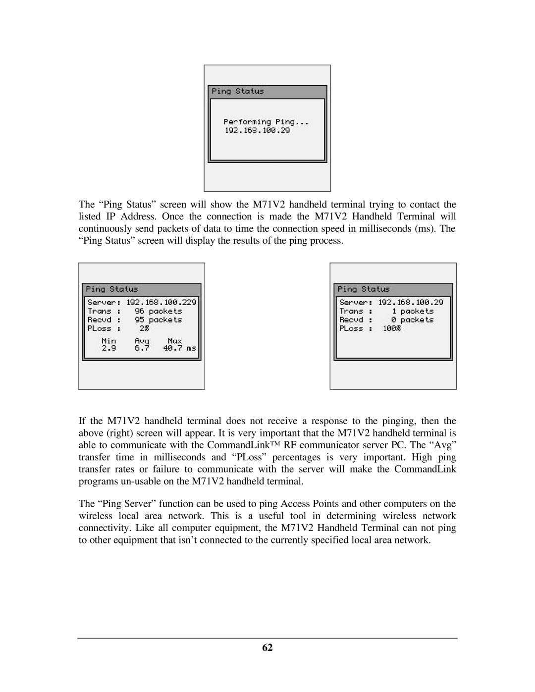 IBM M71V2 manual 