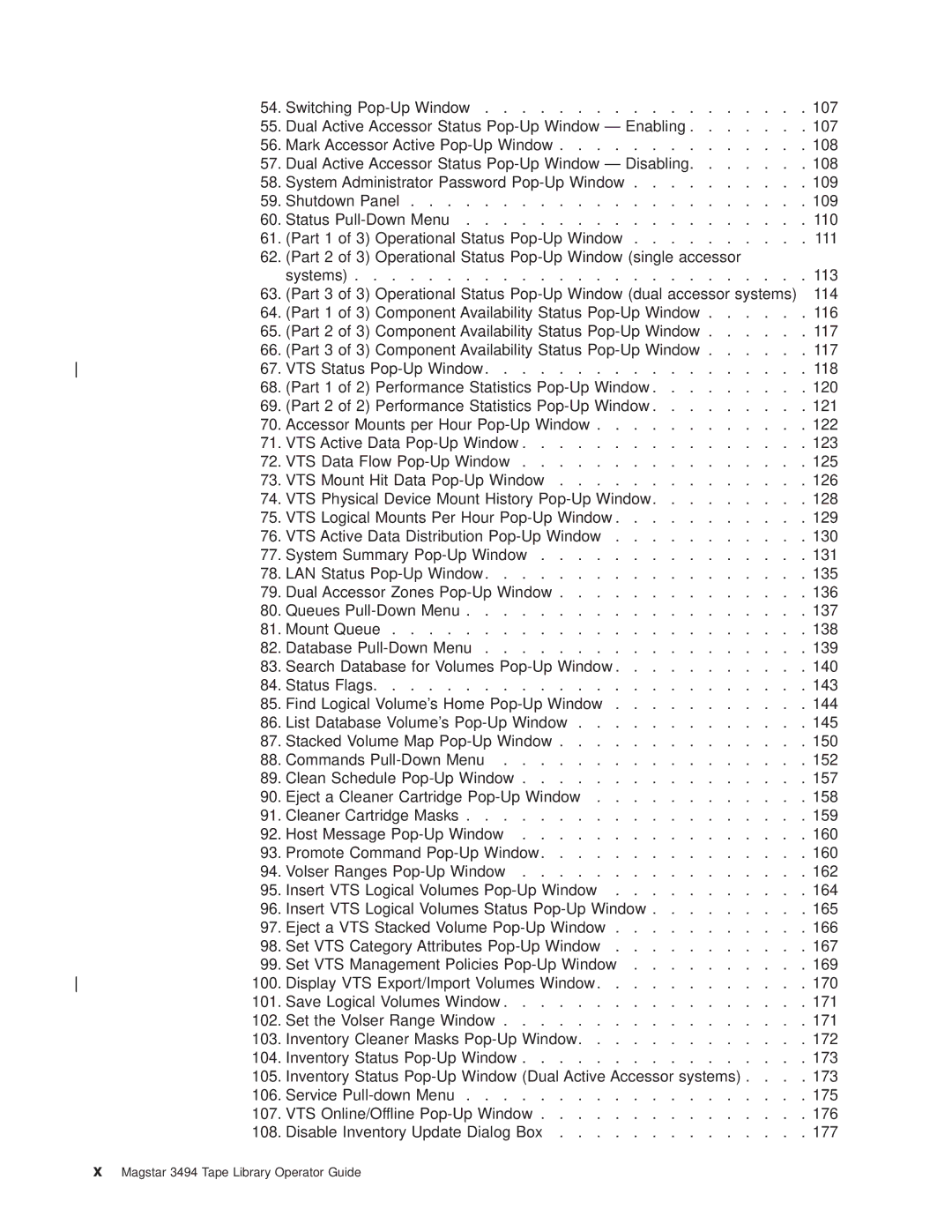 IBM manual Magstar 3494 Tape Library Operator Guide 