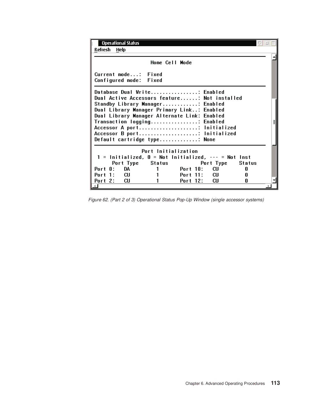 IBM Magstar 3494 manual Advanced Operating Procedures 