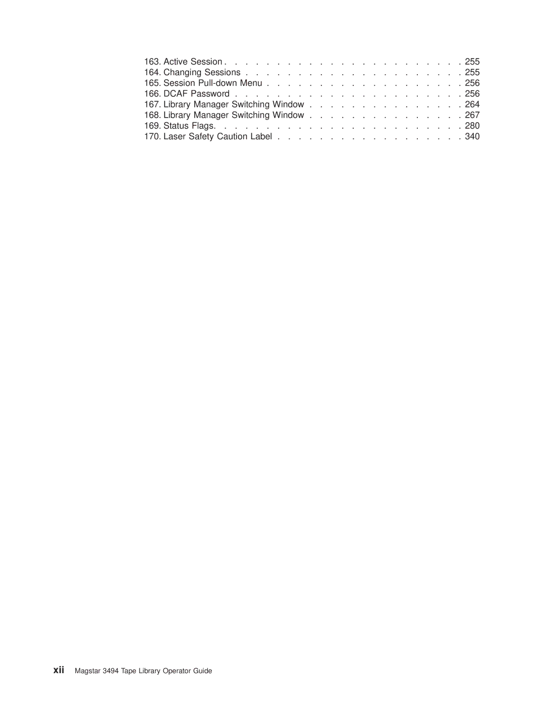 IBM manual Xii Magstar 3494 Tape Library Operator Guide 