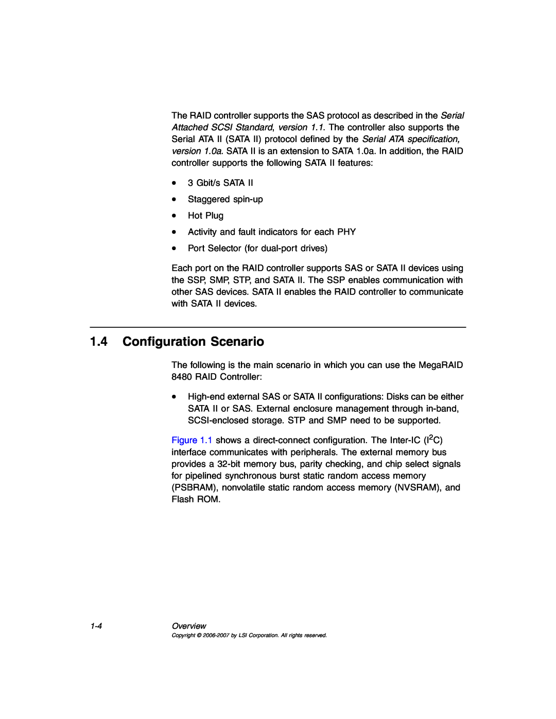 IBM MegaRAID 8480 manual Configuration Scenario 