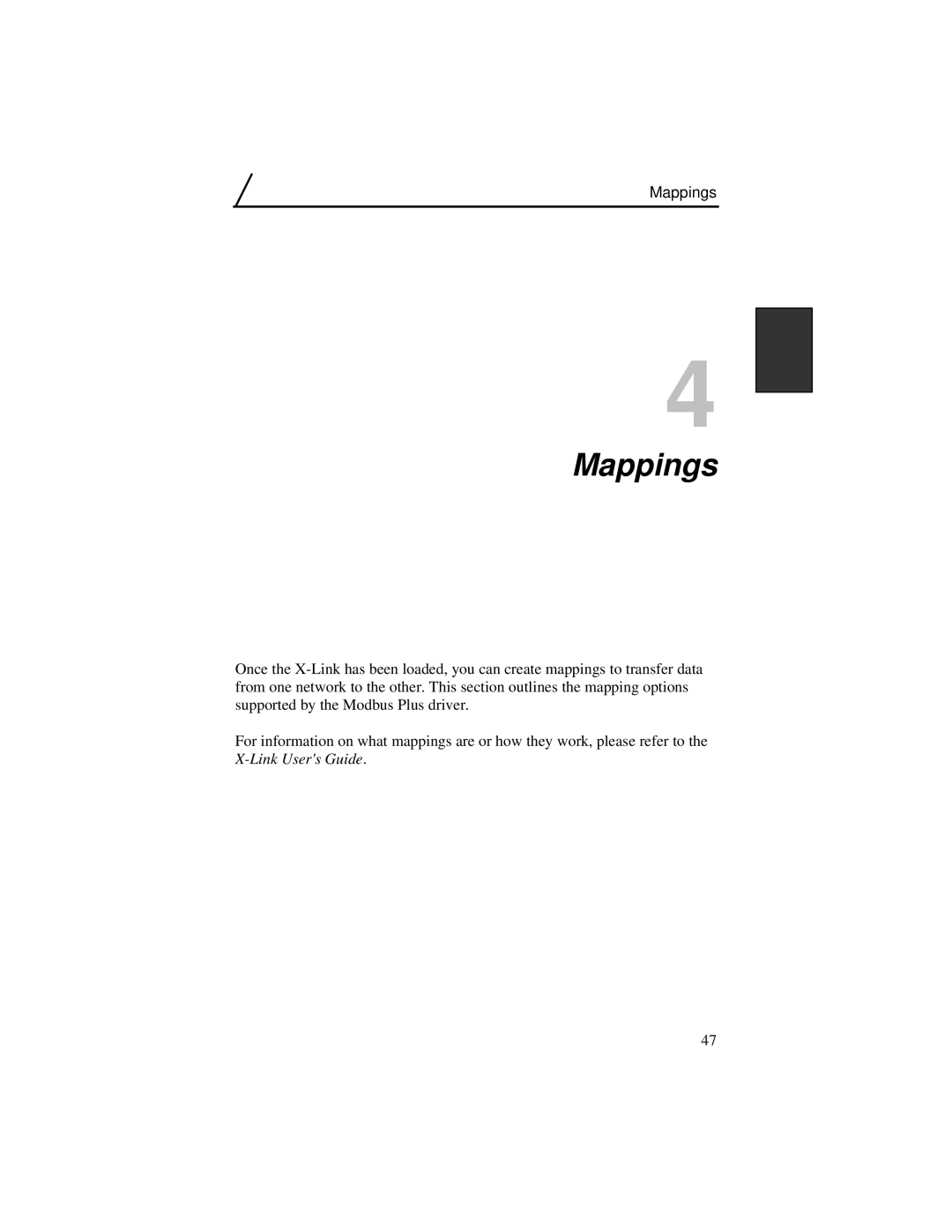 IBM Modbus Plus manual Mappings 