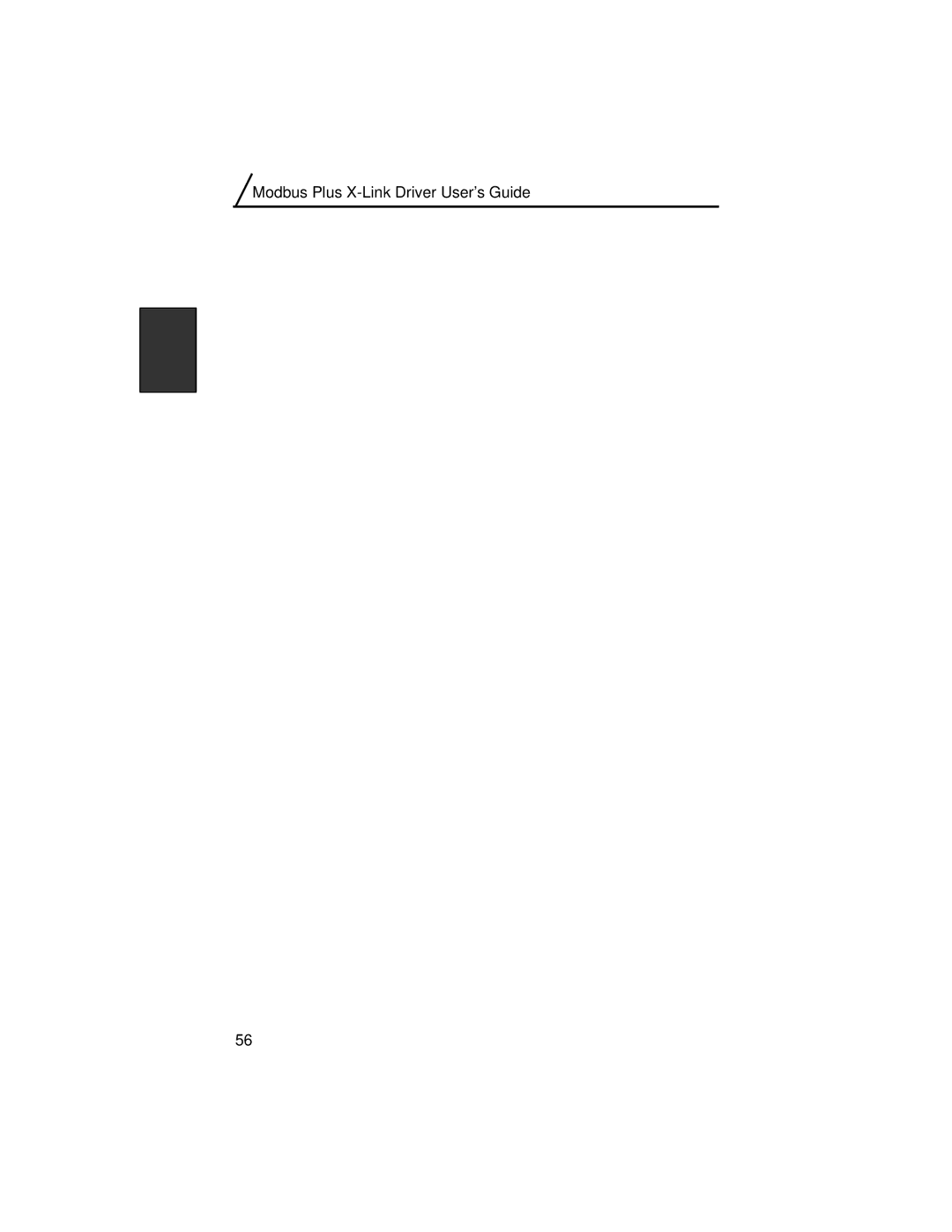 IBM manual Modbus Plus X-Link Driver User’s Guide 