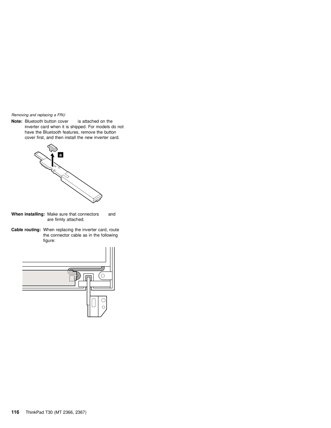 IBM MT 2366, MT 2367 manual Is attached on 