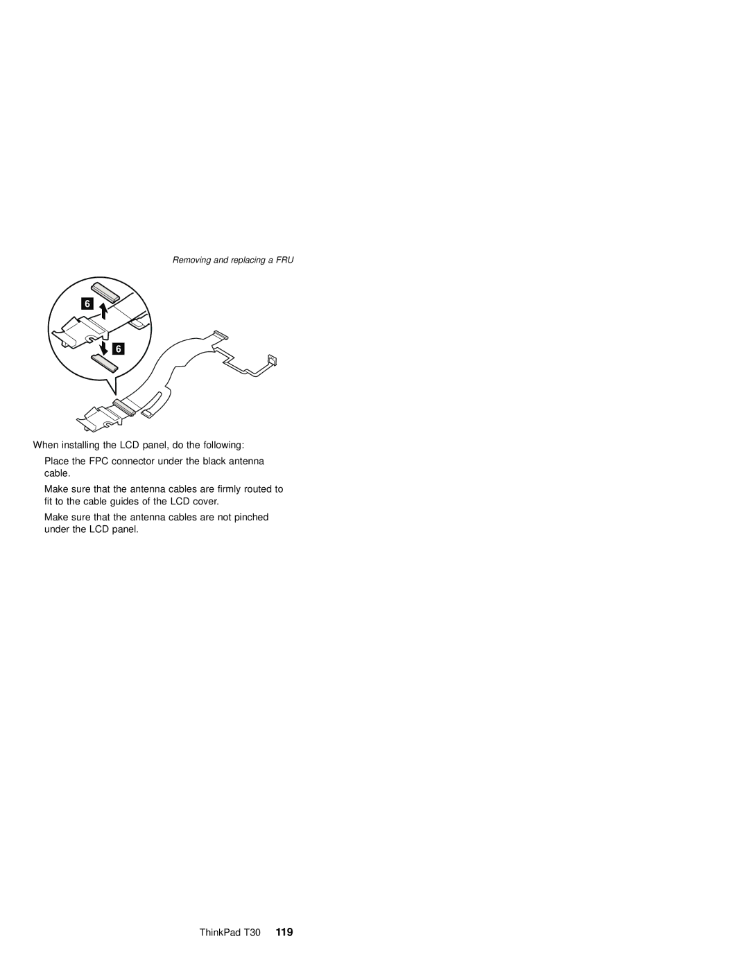 IBM MT 2367, MT 2366 manual Removing and replacing a FRU 