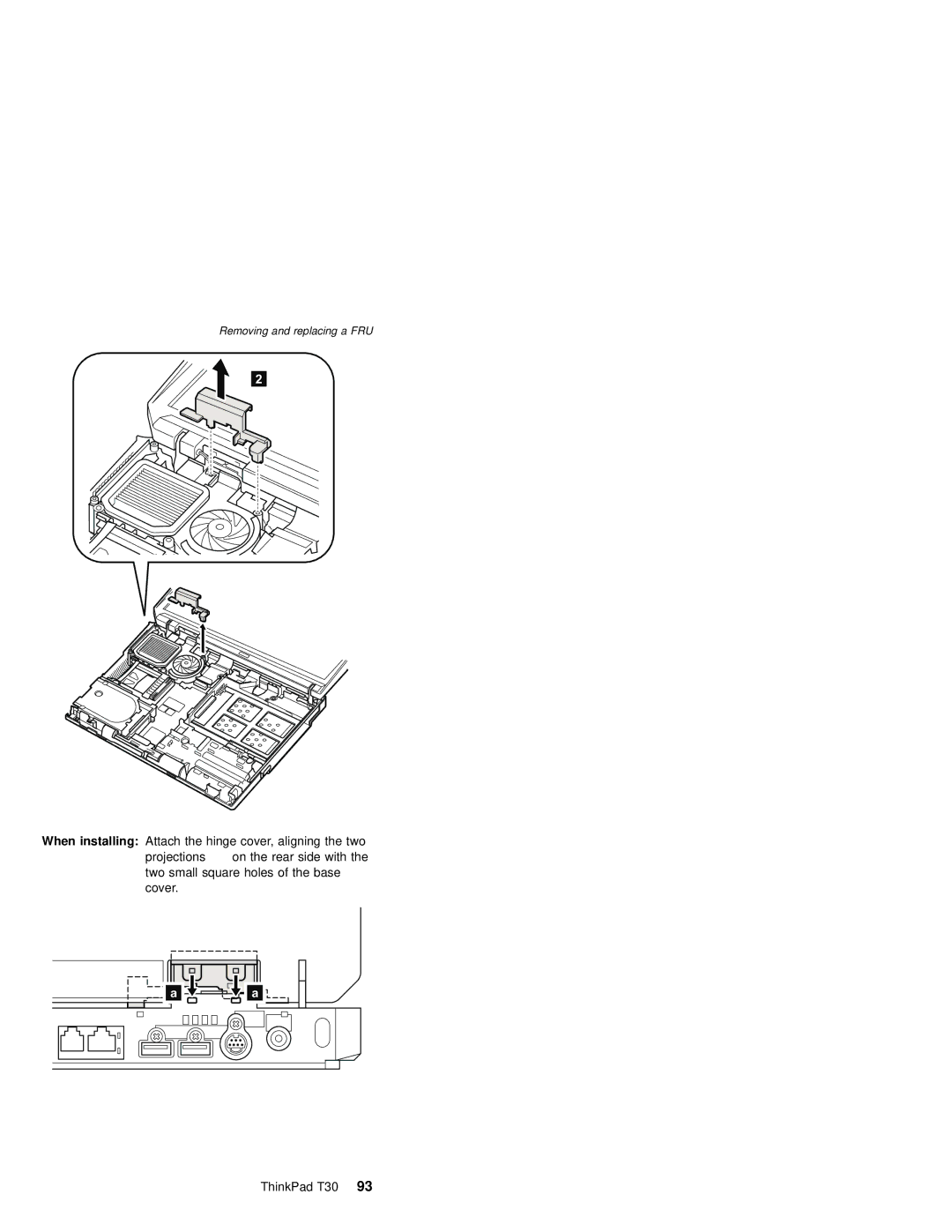 IBM MT 2367, MT 2366 manual Removing and replacing a FRU 