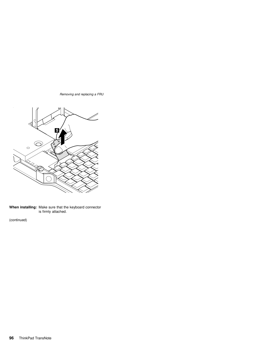 IBM MT 2675 manual Removing and replacing a FRU 