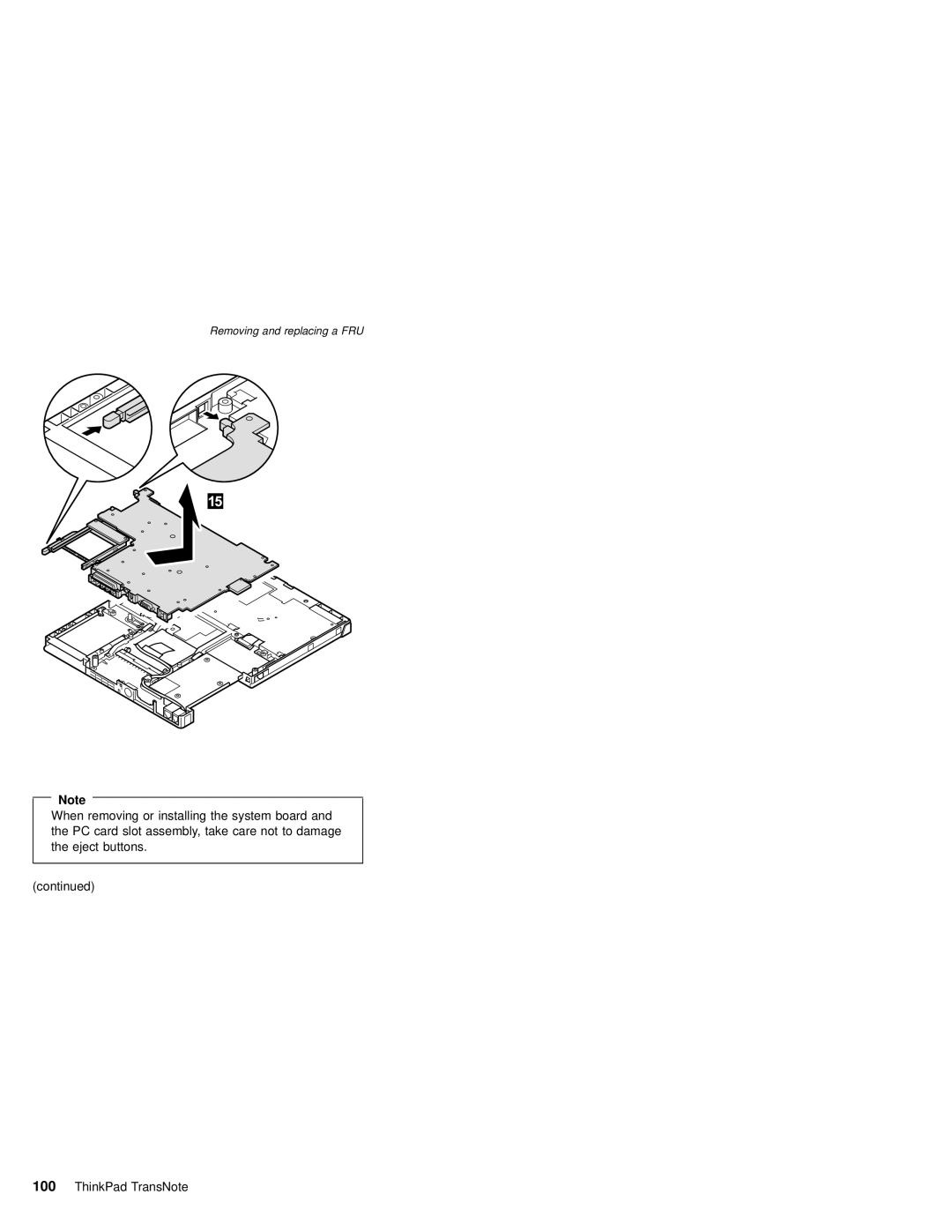 IBM MT 2675 manual Removing and replacing a FRU 