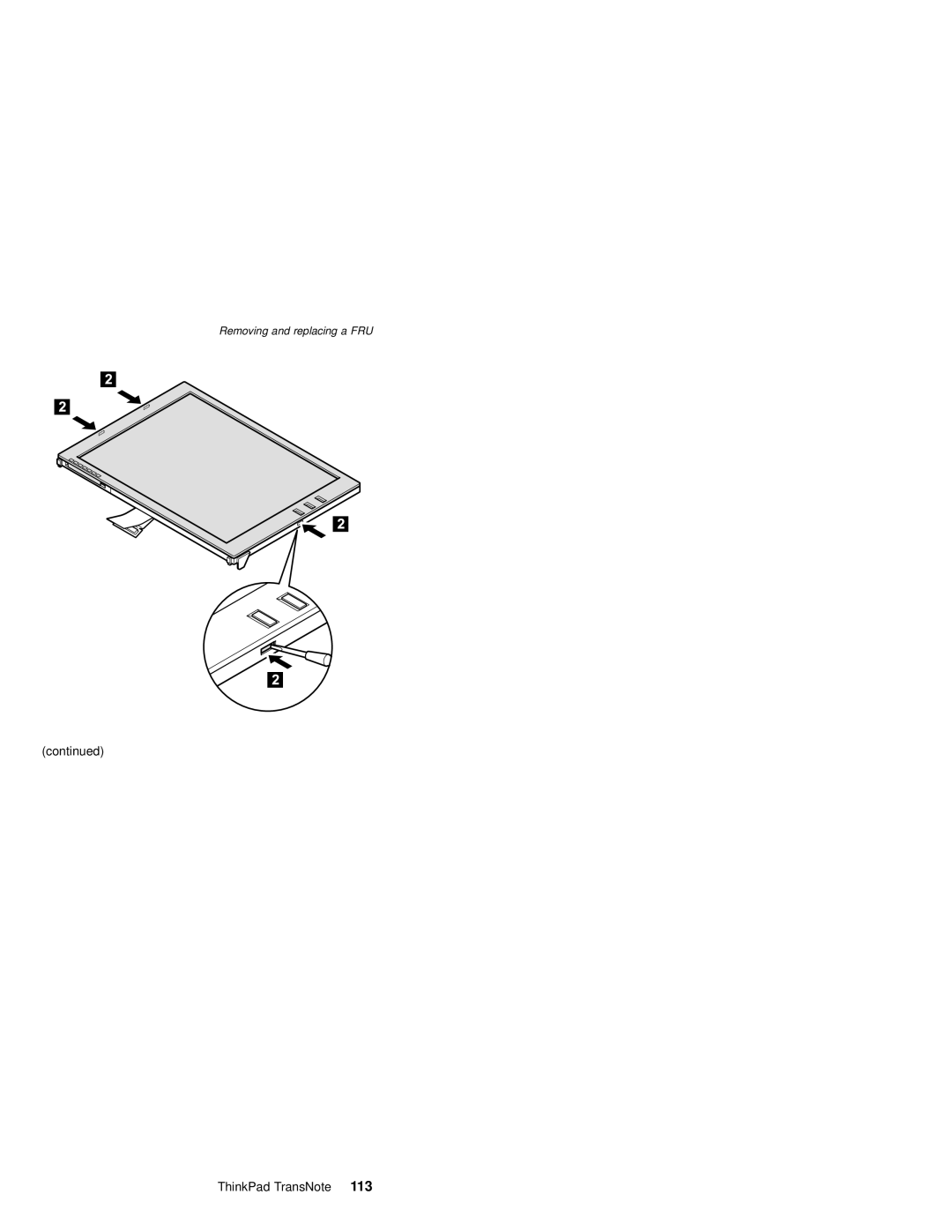 IBM MT 2675 manual ThinkPad TransNote 