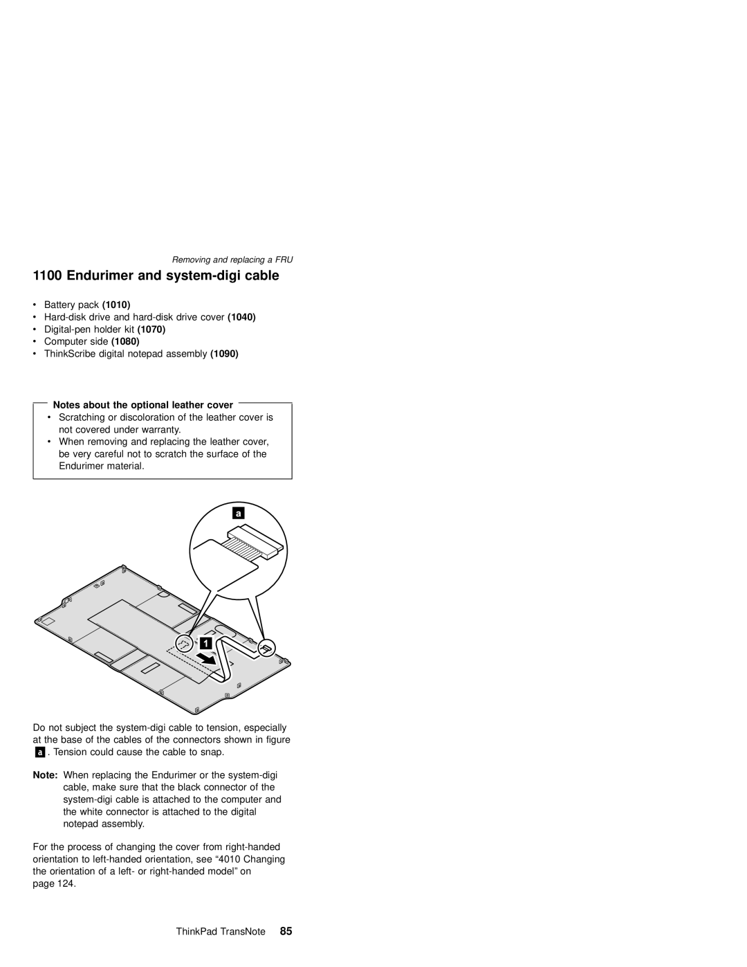 IBM MT 2675 manual Endurimer and system-digi cable 