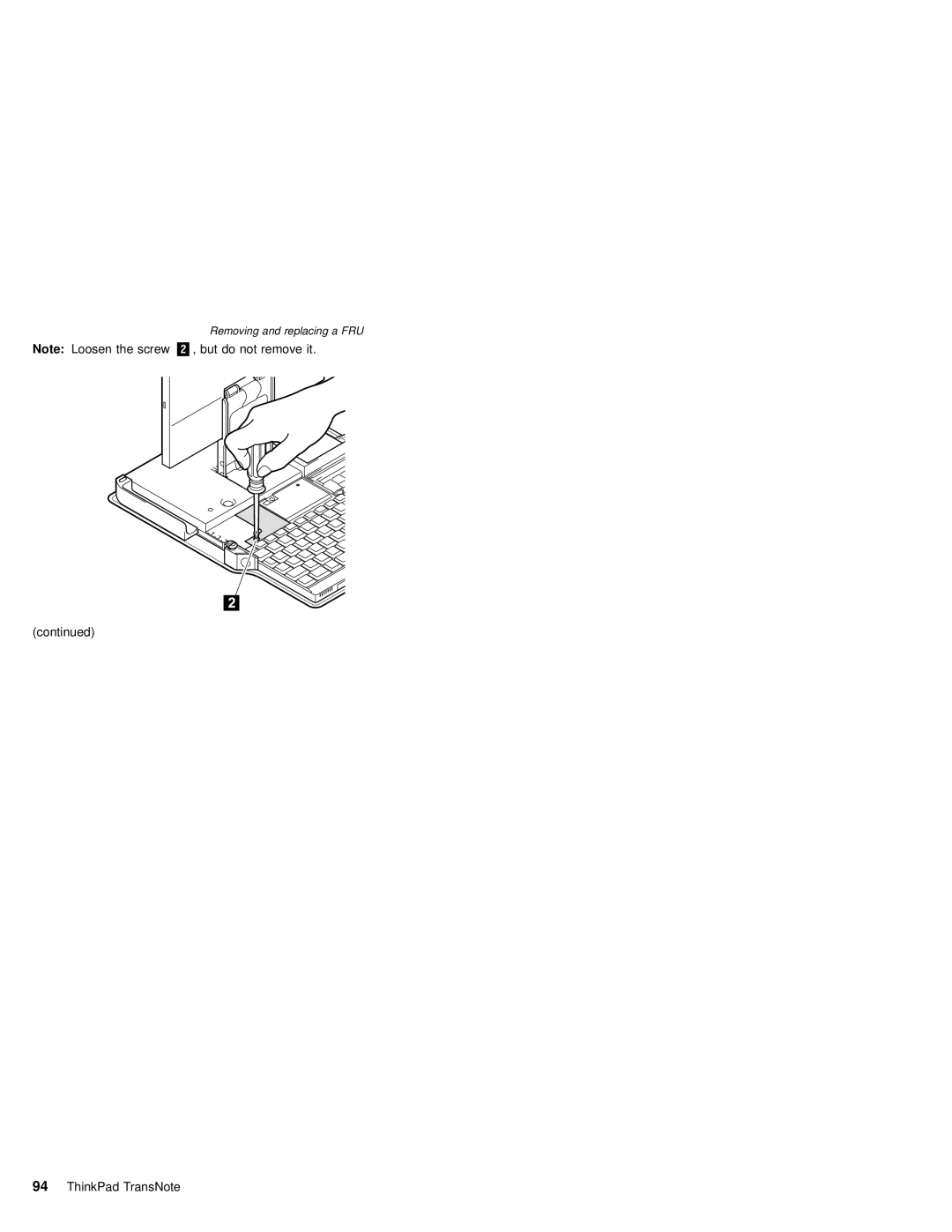 IBM MT 2675 manual But do not remove it 