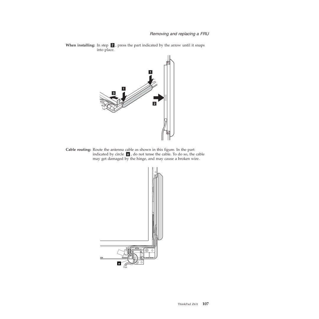 IBM MT 8747, MT 9448, MT 9440, MT 9443, MT 9442, MT 9441, MT 8749 manual Removing and replacing a FRU 