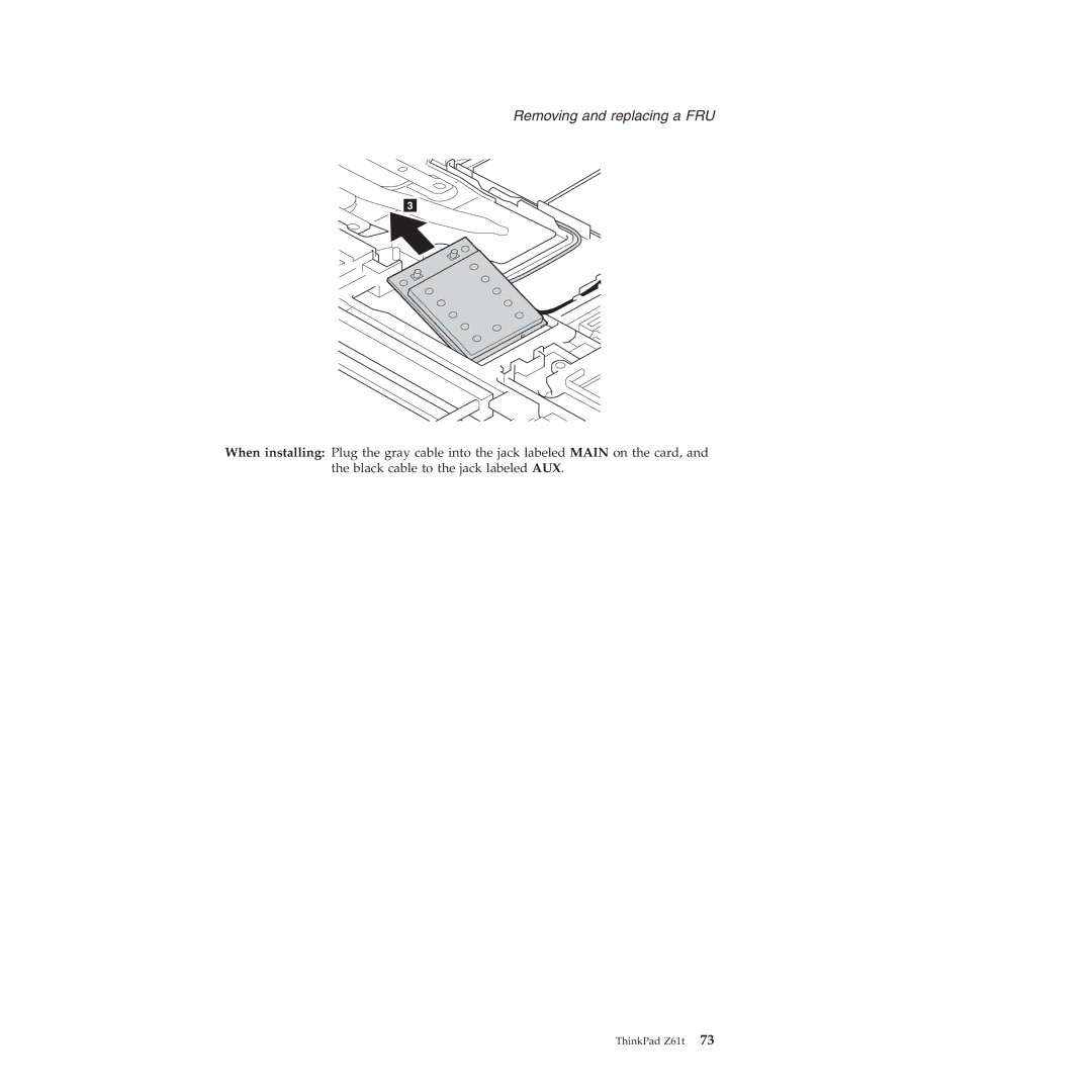 IBM MT 9440, MT 9448, MT 8747, MT 9443, MT 9442, MT 9441, MT 8749 manual Removing and replacing a FRU 