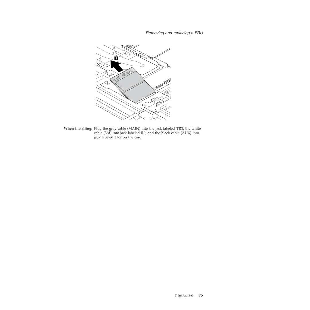 IBM MT 9442, MT 9448, MT 8747, MT 9440, MT 9443, MT 9441, MT 8749 manual Removing and replacing a FRU 