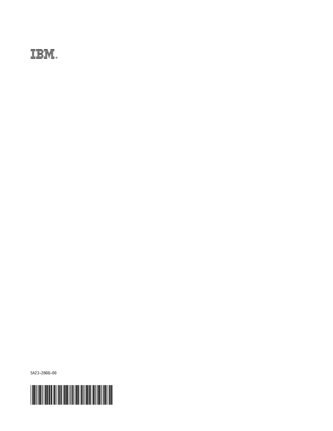 IBM N2800e manual SA23-2808-00 