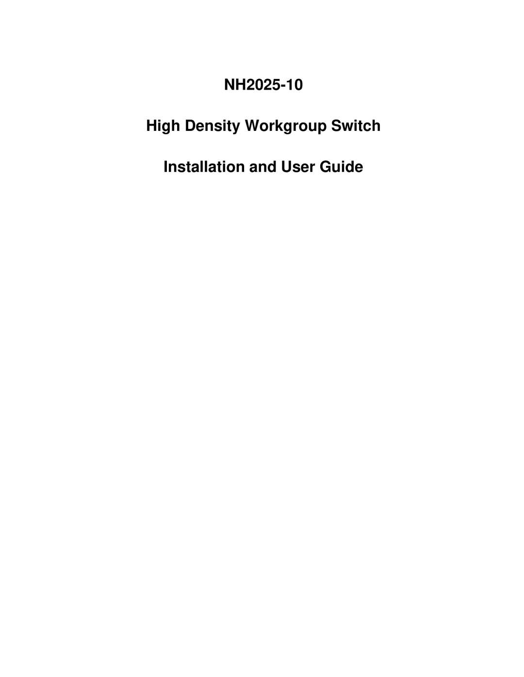 IBM NH2025-10 manual 