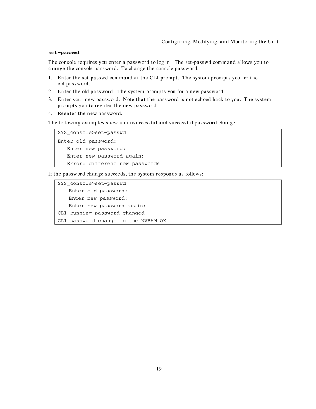 IBM NH2025-10 manual Set-passwd 