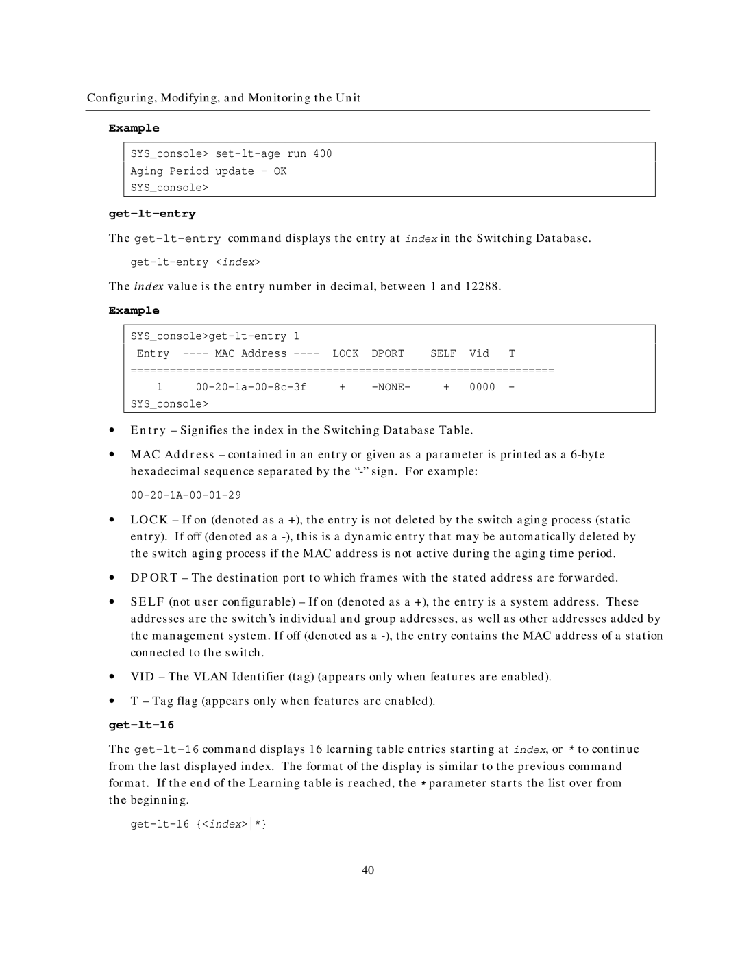 IBM NH2025-10 manual Get-lt-entry, Get-lt-16 