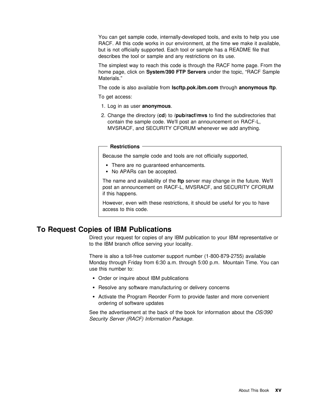 IBM OS/390 manual Publications, Ftp, FTP Servers 