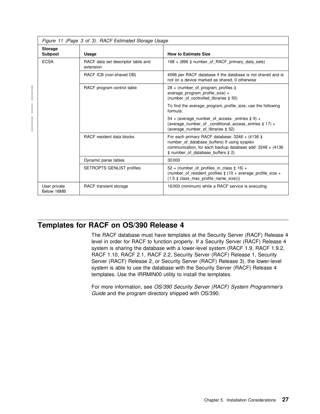 IBM OS/390 manual System Programmers Guide, Icb 