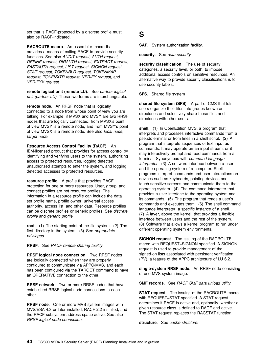 IBM OS/390 manual Classification, Verifyx, File System, Root, Structure 