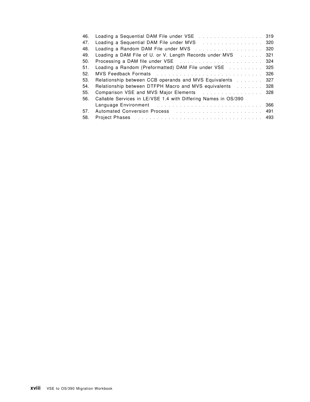 IBM OS/390 manual Loading a Random Preformatted DAM File under VSE 