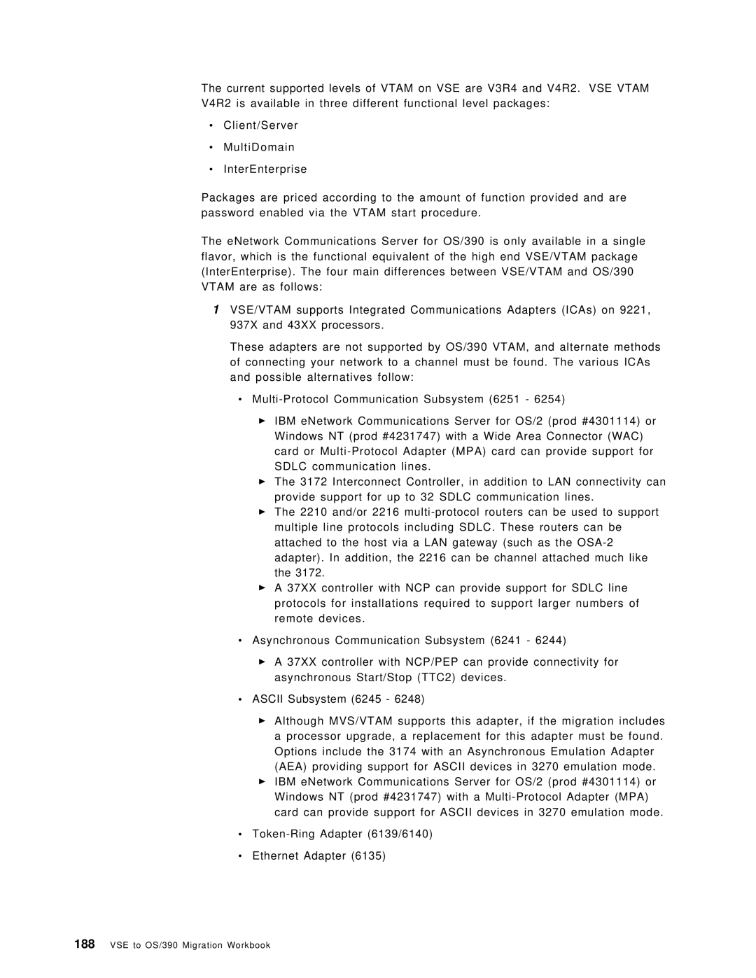 IBM manual VSE to OS/390 Migration Workbook 