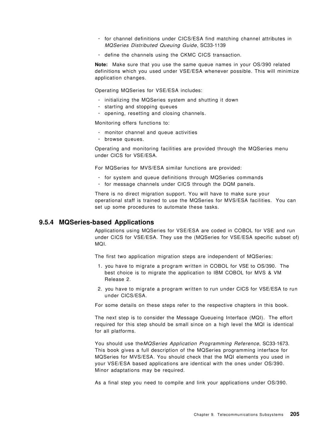 IBM OS/390 manual MQSeries-based Applications 