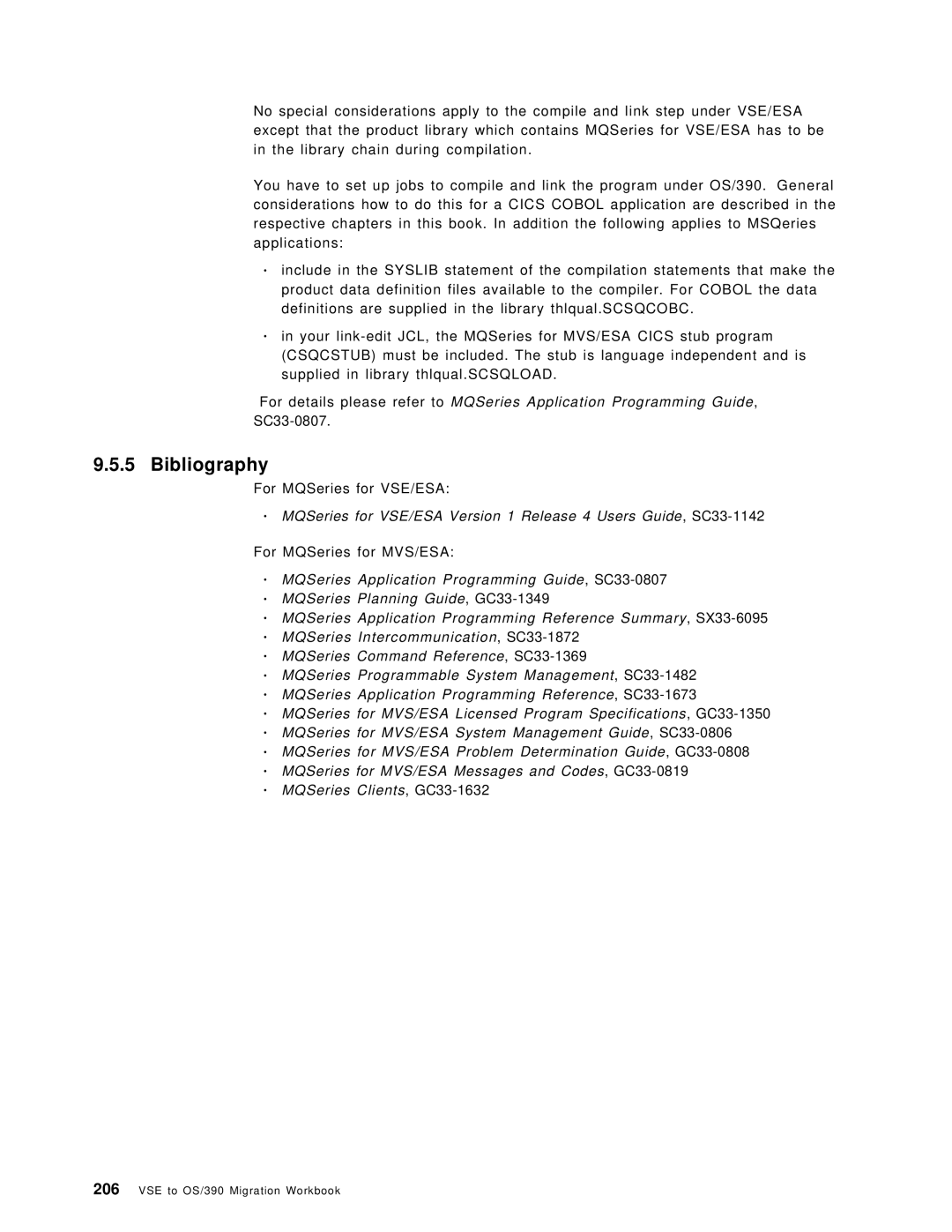 IBM OS/390 manual SC33-0807 