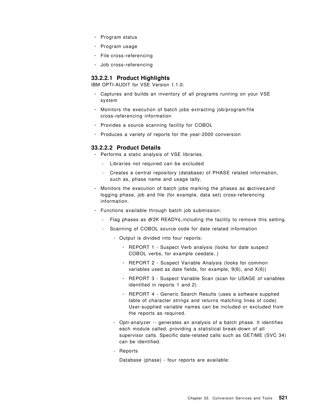 IBM OS/390 manual Product Highlights, Product Details 