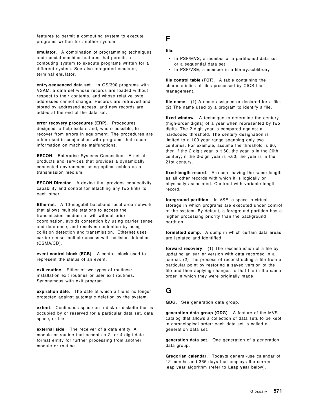 IBM OS/390 manual File 