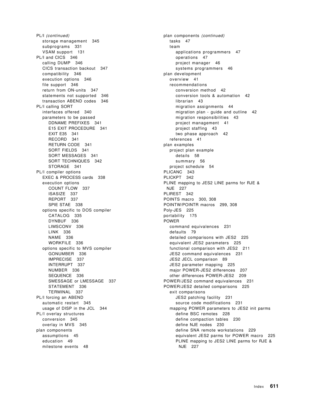 IBM OS/390 manual Pl/I 