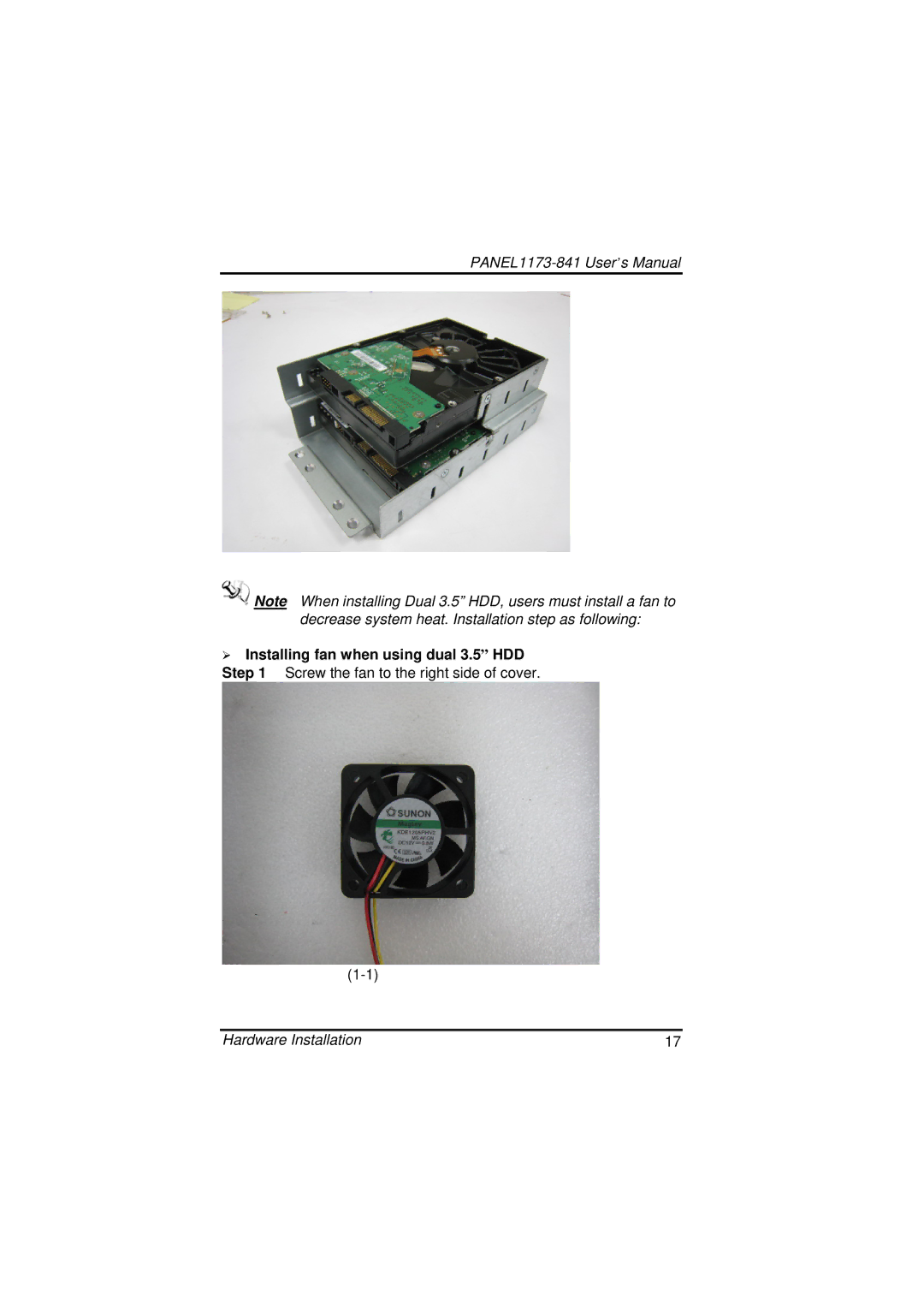 IBM user manual PANEL1173-841 User’s Manual 