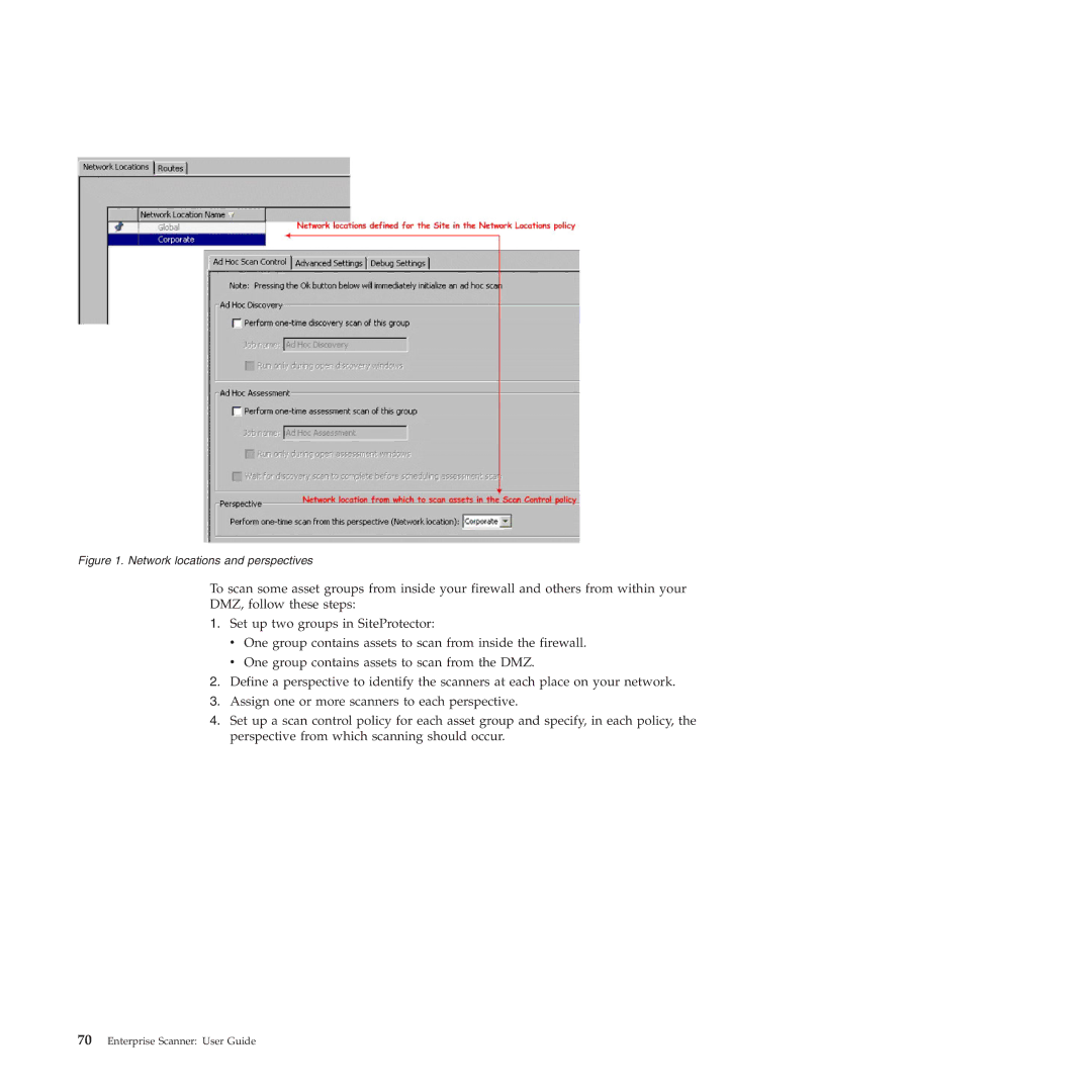 IBM Partner Pavilion 2.3 manual Network locations and perspectives 